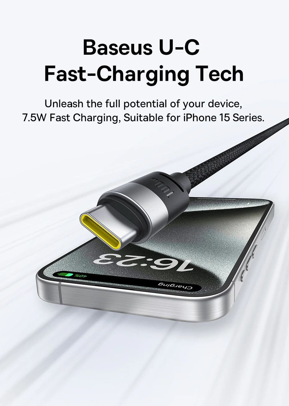 Baseus 3 in 1 100W Cable USB C to Type C PD Fast Charger Data Quick Charging Cord For Macbook iPhone Samsung Xiaomi Phone Wire