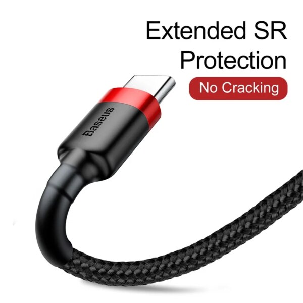 Baseus Premium Data Cable for Fast Charging and Data Sync - Image 6