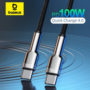 Baseus Cafule Series 100W USB C to USB C Fast Charging Cable Zinc Alloy
