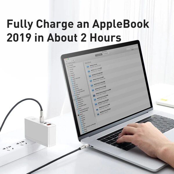 Baseus Cafule Series 100W USB C to USB C Fast Charging Cable Zinc Alloy - Image 3