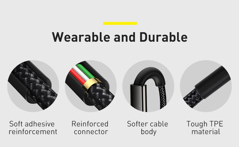 Baseus 3 in 1 USB Cable for iPhone 14 Pro Max Micro Type C USB Cable for Xiaomi Red mi note 9 Samsung S23 Fast Charging Cord