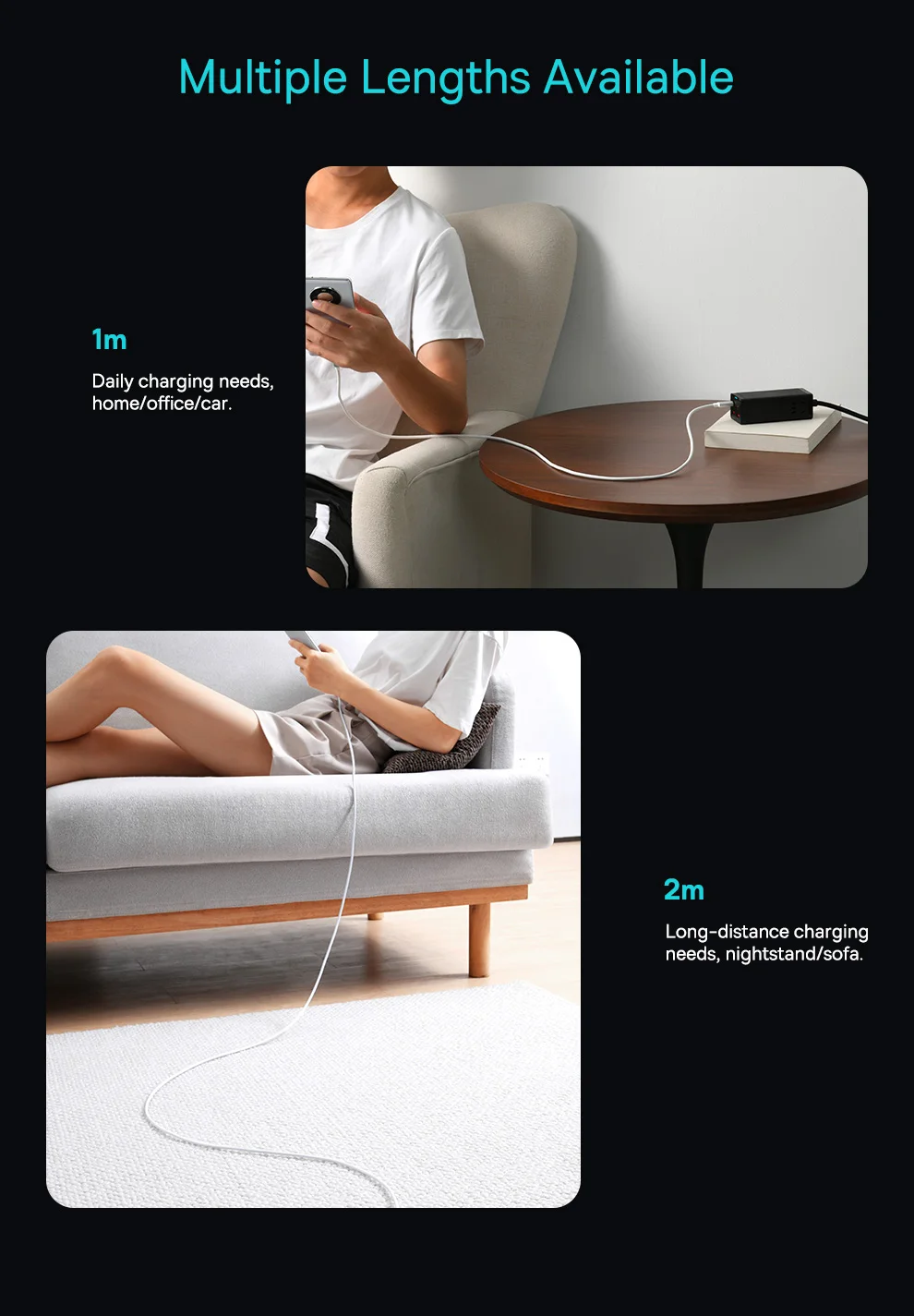 Baseus 100W USB Cable for iPhone 17 16 15 promax USB C to Type C Fast Charger Cable for Xiaomi Samsung MacBook iPad Mobile Phone