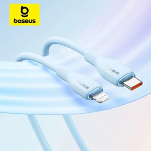 Baseus Pudding Series Type-C to Lightning Fast Charging Cable 20W/27W PD