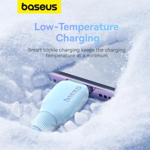 Baseus Pudding Series Type-C to Lightning Fast Charging Cable 20W/27W PD - Image 4