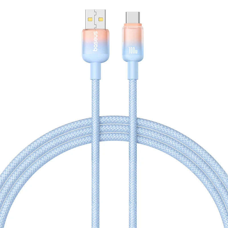 USB A to C Blue
