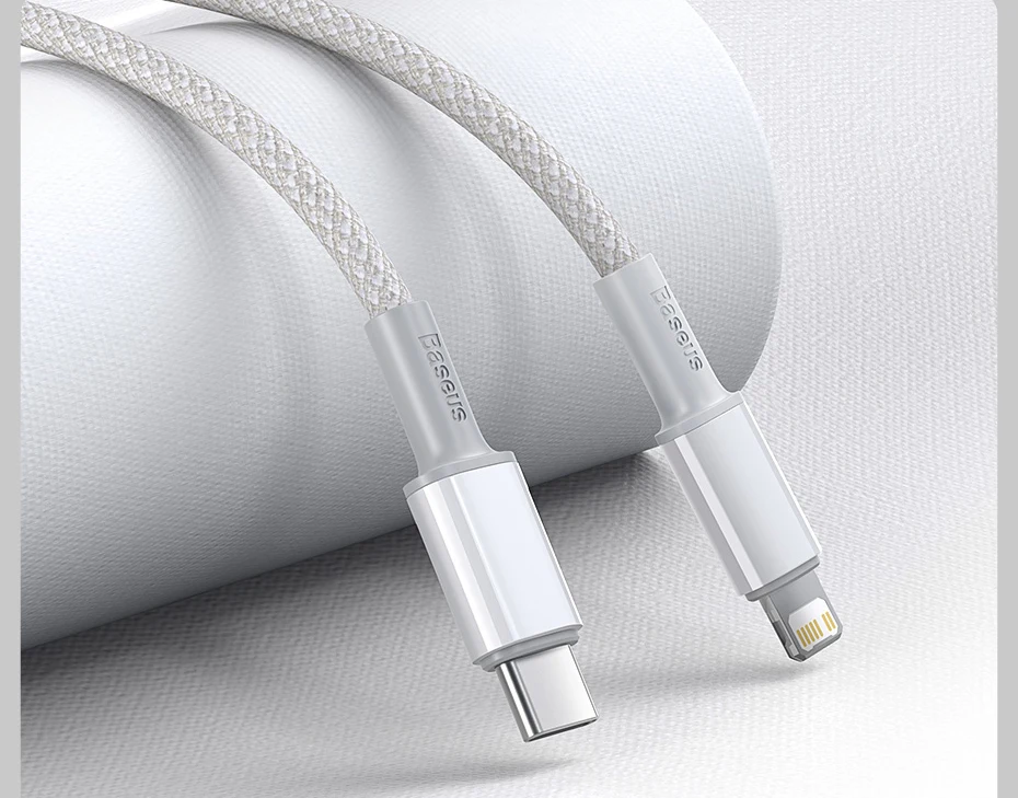 【KR Clearance】 Baseus Fast Charging PD 20W USB C Cable for iPhone 14 13 12 11 Pro Max XR for iPhone Charger Cable for MacBook