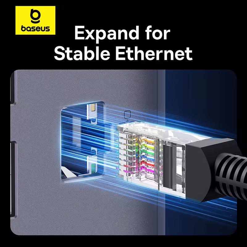 Baseus Spacemate Series 11-in-1 USB C Docking Station Triple Display 4K@60Hz HDMI MST for MacBook Baseus Spacemate Series 11-in-1 USB C Docking Station Triple Display 4K@60Hz HDMI MST for MacBook - Image 6