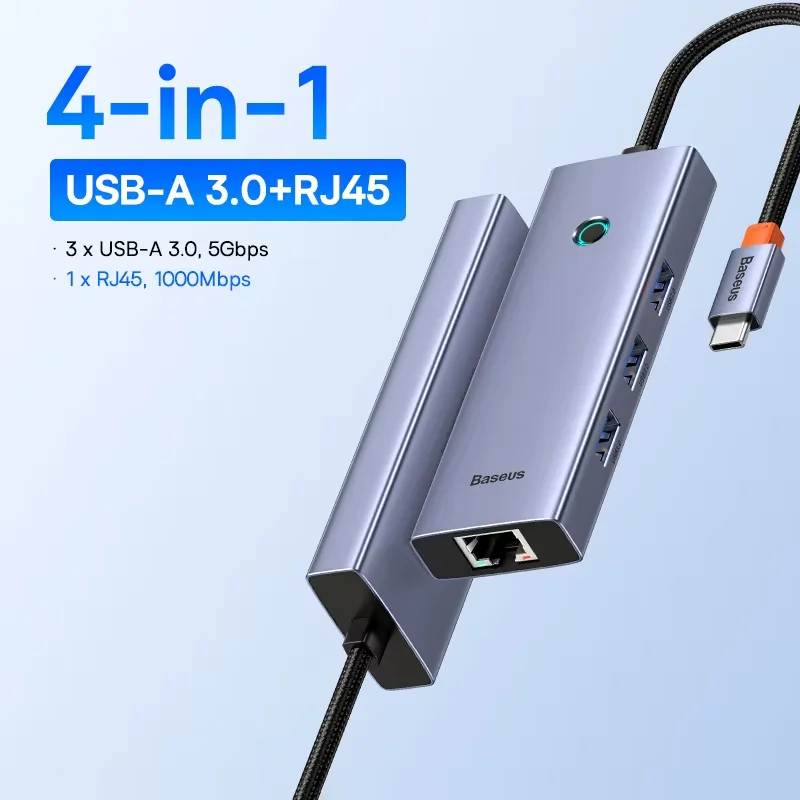 4-in-1 USBA 3.0 RJ45