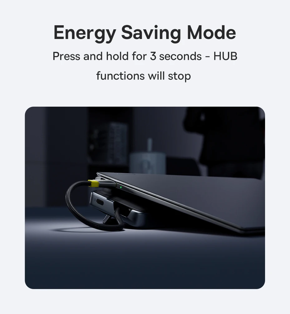 Baseus 12-in-1 USB C HUB with Laptop Stand HDMI DP 4K 60Hz Triple Display USB 3.2 3.0 Adapter with RJ45 SD TF PD 100W Type C Hub