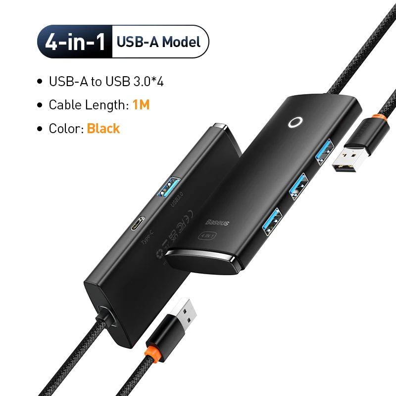 USB 1m Black