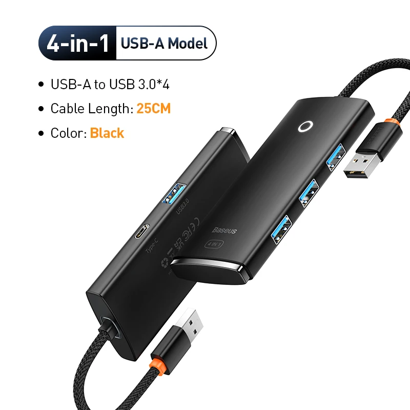USB 25cm Black