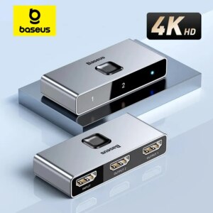 Baseus Matrix 4K HD HDMI Bi-Directional Switch 2x1/1x2 Switcher 4K 30Hz