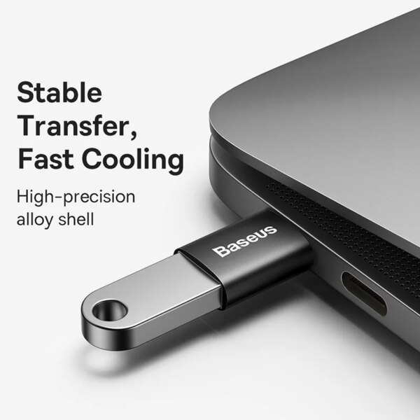 Baseus USB 3.1 Adapter OTG Type C to USB Adapter 10Gbps For MacBook Samsung Xiaomi Huawei - Image 2
