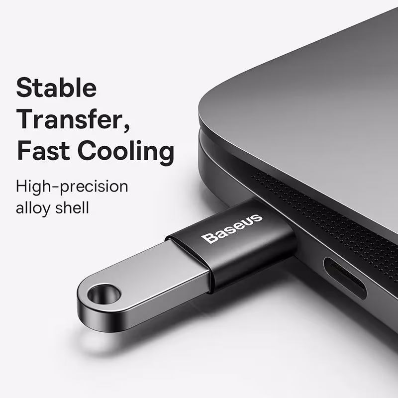 Baseus USB 3.1 Adapter OTG Type C to USB Adapter 10Gbps For MacBook Samsung Xiaomi Huawei Baseus USB 3.1 Adapter OTG Type C to USB Adapter 10Gbps For MacBook Samsung Xiaomi Huawei - Image 2