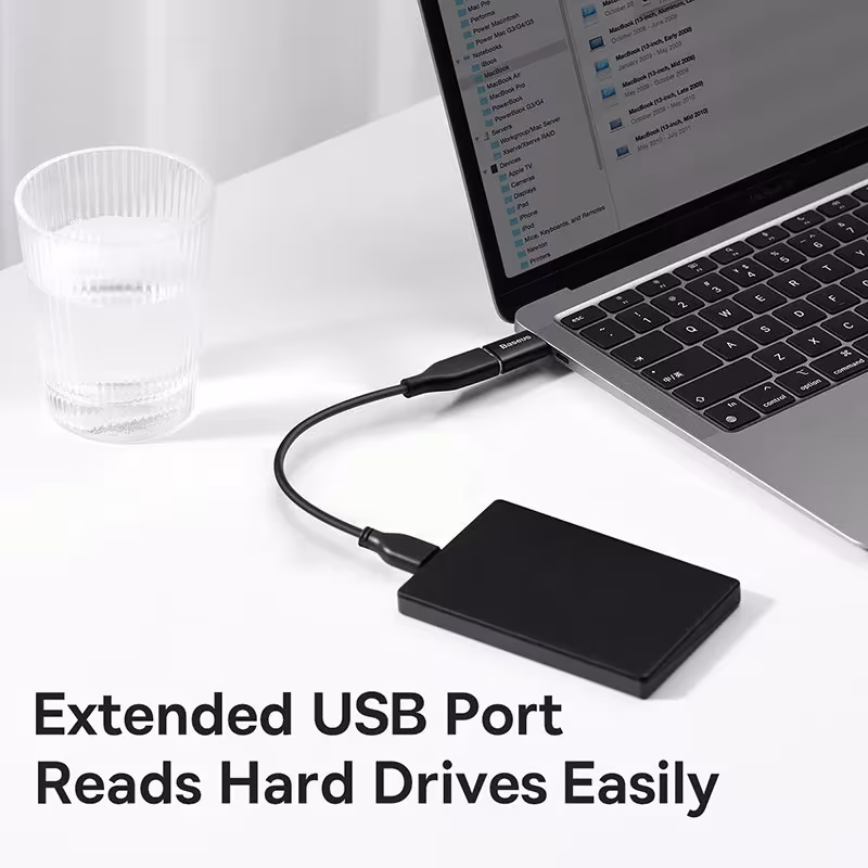Baseus USB 3.1 Adapter OTG Type C to USB Adapter 10Gbps For MacBook Samsung Xiaomi Huawei Baseus USB 3.1 Adapter OTG Type C to USB Adapter 10Gbps For MacBook Samsung Xiaomi Huawei - Image 3