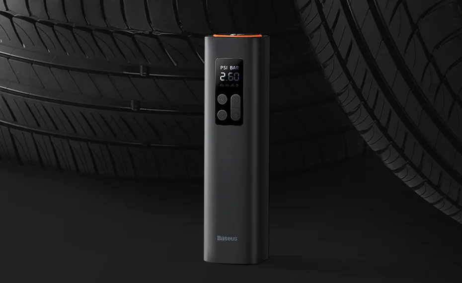 Baseus Car Inflator Portable Air Compressor Pump for Electric Motorcycle Bicycle Car Tyre Inflator Digital Display Compressors