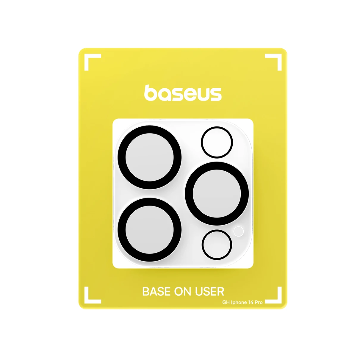 Baseus 2PCS Camera Lens Protector for iPhone 16 Pro Max 15 Pro Max 14 Plus Lens Tempered Glass Protection Film Screen Protector