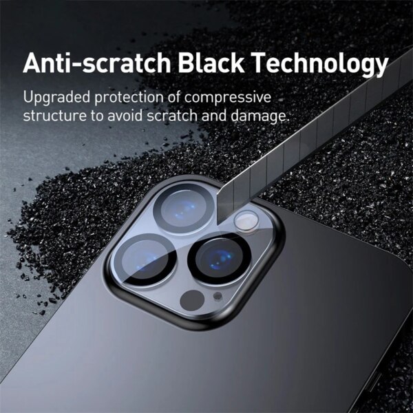 Baseus 2PCS Full-Coverage Camera Lens Protector for iPhone - Image 6