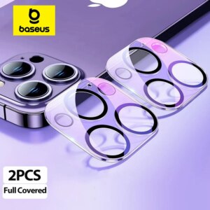 Baseus 2PCS Full-Coverage Camera Lens Protector for iPhone