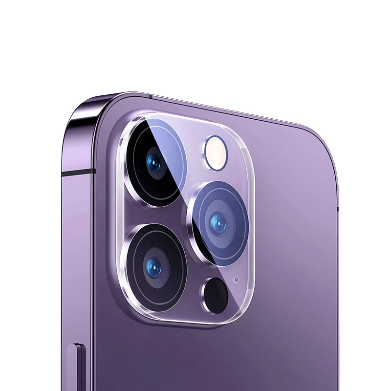 Baseus 2PCS Camera Lens Protector for iPhone 16 Pro Max 15 Pro Max 14 Plus Lens Tempered Glass Protection Film Screen Protector