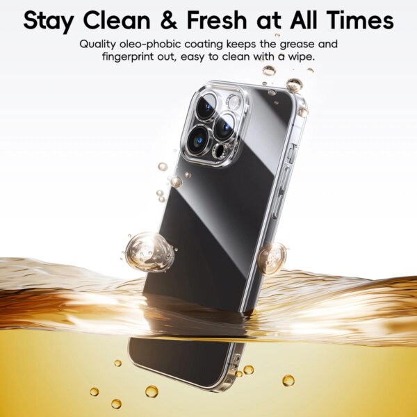 Baseus Ultra-Thin Corning Glass Case for iPhone 16 15 14 13 Pro Max - Image 5