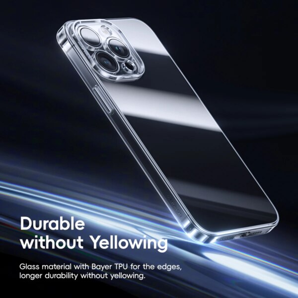 Baseus Ultra-Thin Corning Glass Case for iPhone 16 15 14 13 Pro Max - Image 2