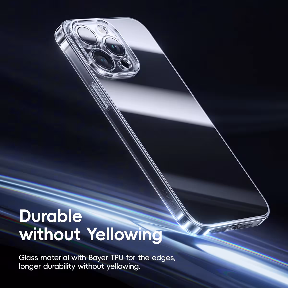 Baseus Ultra-Thin Corning Glass Case for iPhone 16 15 14 13 Pro Max Baseus Ultra-Thin Corning Glass Case for iPhone 16 15 14 13 Pro Max - Image 2