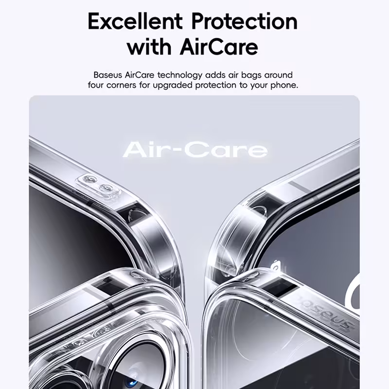 Baseus Ultra-Thin Corning Glass Case for iPhone 16 15 14 13 Pro Max Baseus Ultra-Thin Corning Glass Case for iPhone 16 15 14 13 Pro Max - Image 3