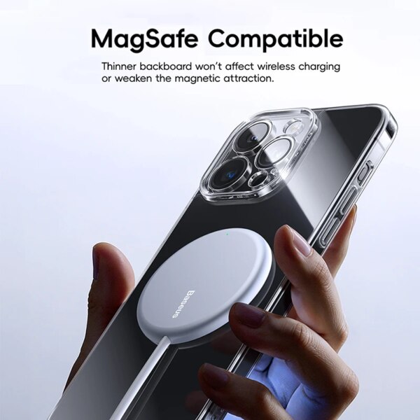 Baseus Ultra-Thin Corning Glass Case for iPhone 16 15 14 13 Pro Max - Image 4
