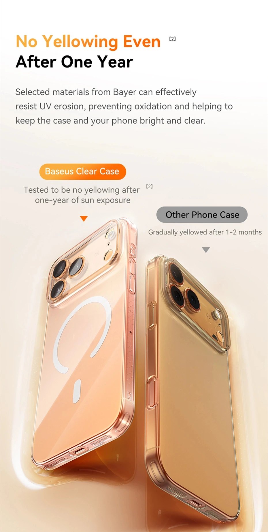Baseus Magnetic Case For iPhone 17 Pro Max 17 Air Wireless Charging For Magsafe Case For iPhone 16 15 14 13 Pro Max Clear Cover