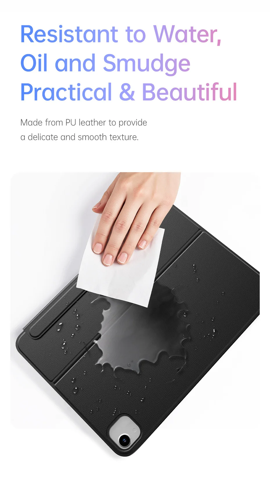 Baseus Detachable Keyboard Case Ultra Thin For iPad Pro 11-inch 2018-2022 iPad Air 4 Air 5 10.9 inch Pad Air6 Air7 11 inch