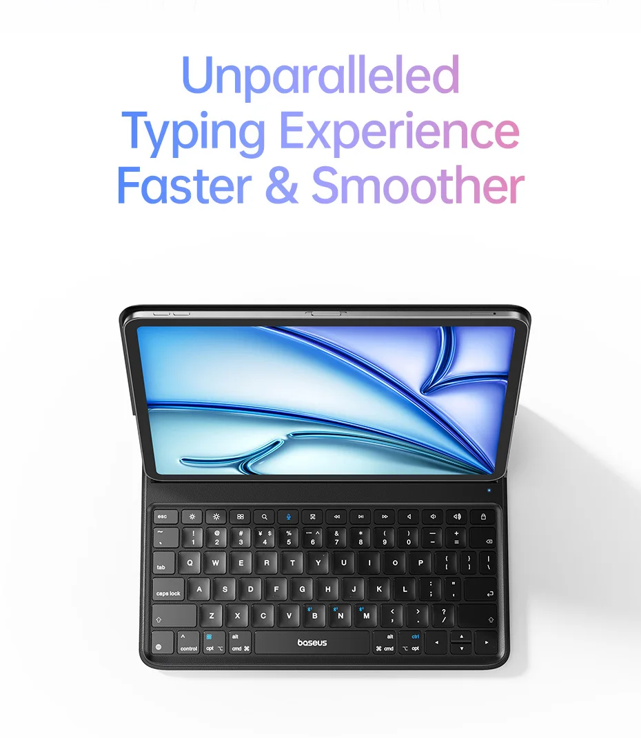 Baseus Detachable Keyboard Case Ultra Thin For iPad Pro 11-inch 2018-2022 iPad Air 4 Air 5 10.9 inch Pad Air6 Air7 11 inch
