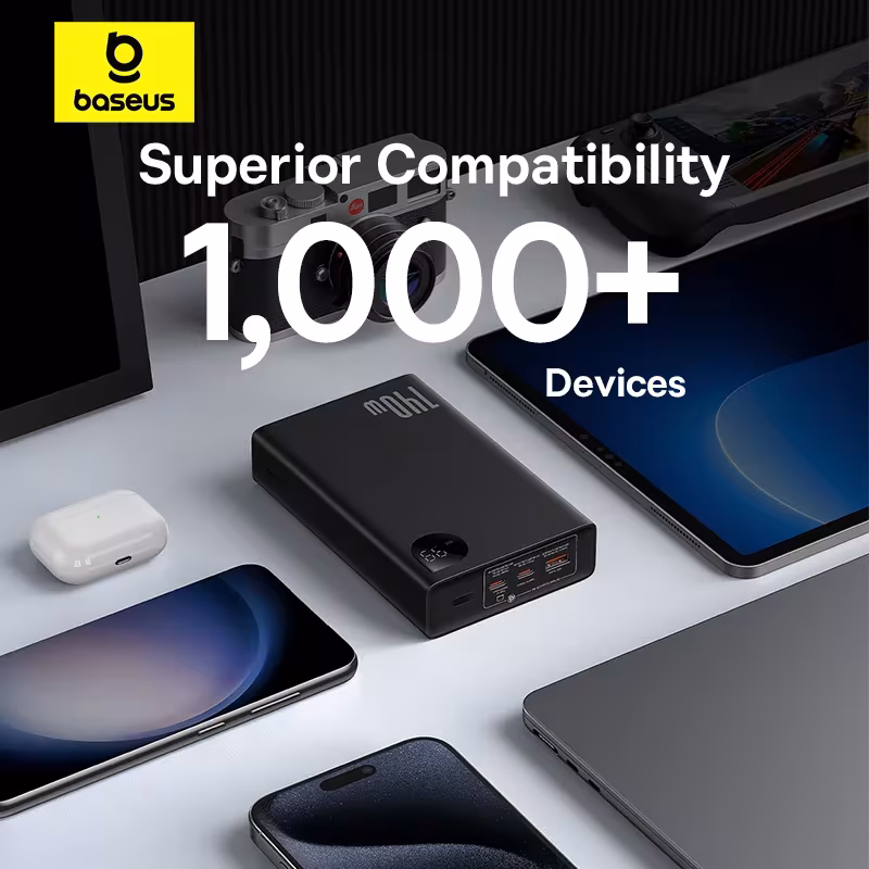 Baseus 140W Power Bank 24000mAh Portable Charger 3 Output Ports for MacBook iPhone 16 Baseus 140W Power Bank 24000mAh Portable Charger 3 Output Ports for MacBook iPhone 16 - Image 6