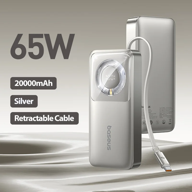 Silver 65W 20000mah