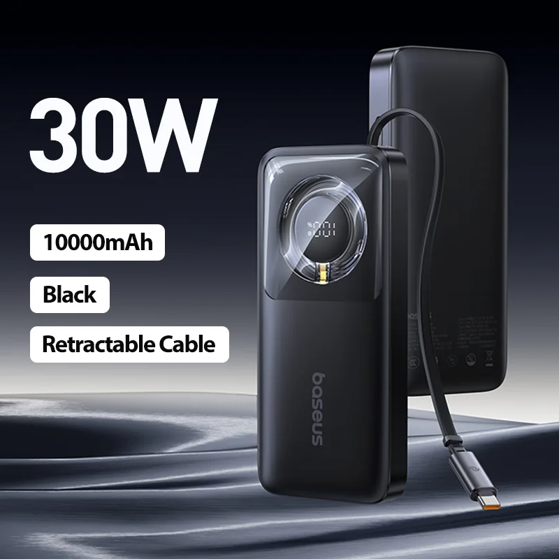 Black 30W 10000mah
