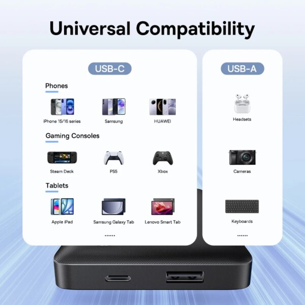 Baseus EnerFill FP11 10000mAh Power Bank 15W PD Fast Charging USB-C USB-A Portable External Battery - Image 4
