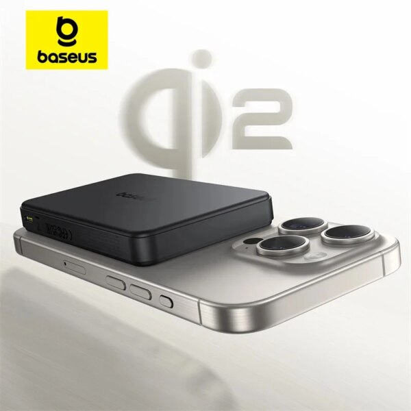 Baseus Qi2 Magnetic Power Bank 10000mAh 15W Wireless 22.5W Wired Charging