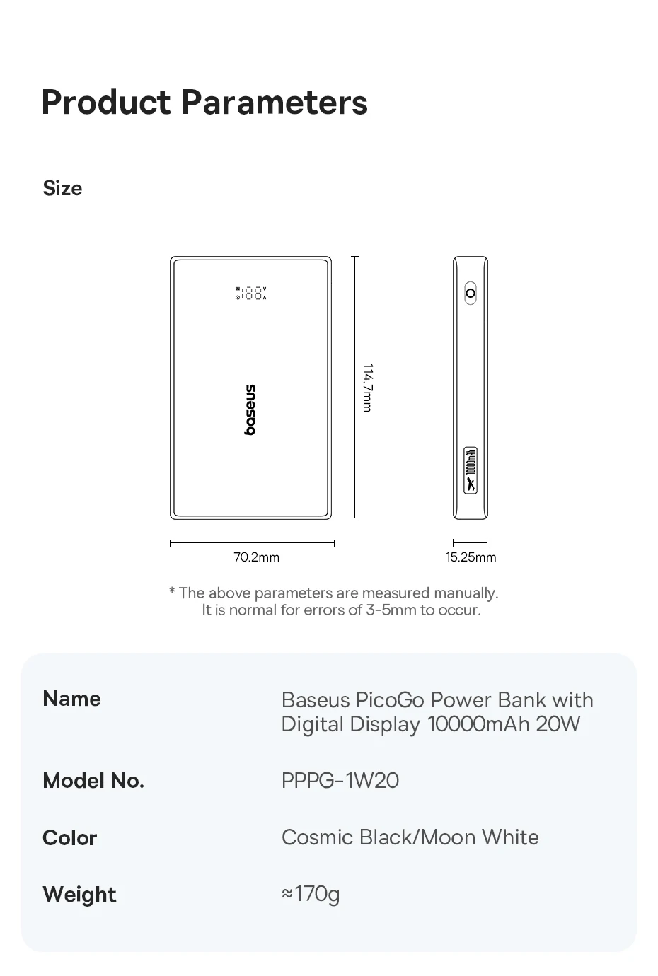 Baseus x FC Bayern 20W Power Bank 10000mAh Capacity 2 USB-C 1 USB-A Output for iPhone Samsung Xiaomi Poco Portable Powerbank