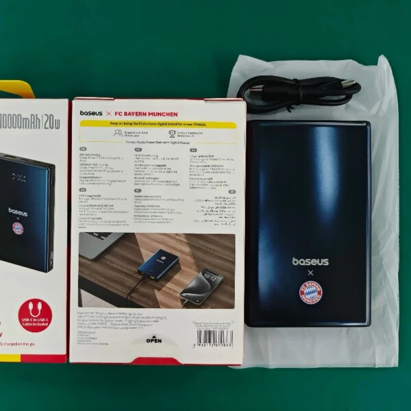 Baseus PicoGo 20W Power Bank 10000mAh with Digital Display USB-C Fast Charging Portable - Image 2