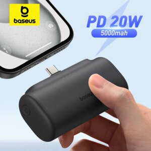 Baseus Compact Fast Charging Power Bank 5000mAh 20W Type-C Edition