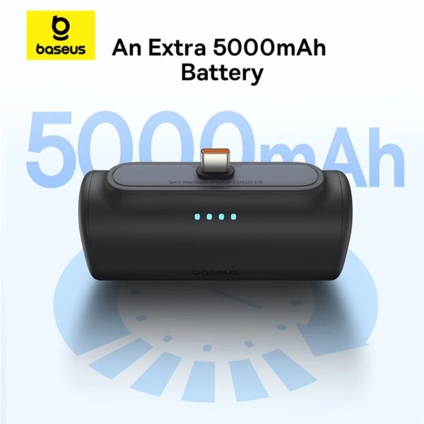 Baseus Compact Fast Charging Power Bank 5000mAh 20W Type-C Edition - Image 6
