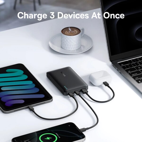 Baseus EnerFill FP21 10000mAh 22.5W Fast Charging Power Bank Portable Ultra Thin - Image 5