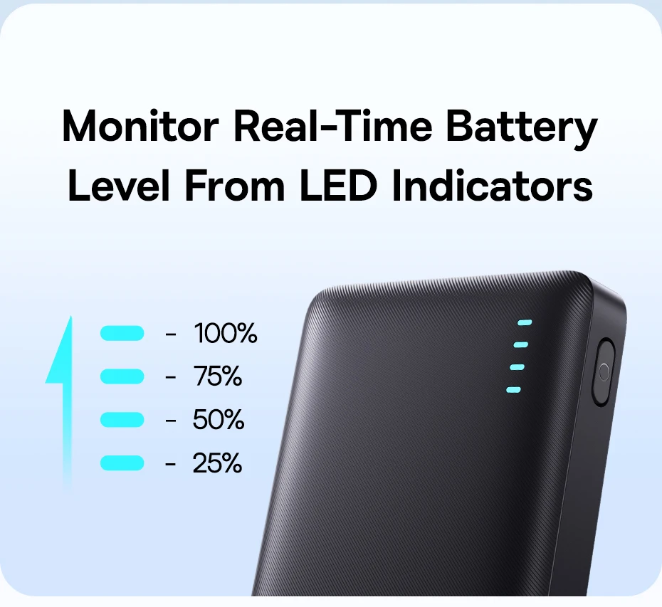 Baseus FP21 22.5W Power Bank 10000mAh Portable Charger PowerBank Fast Charging External Battery For iPhone Samsung Xiaomi Poco