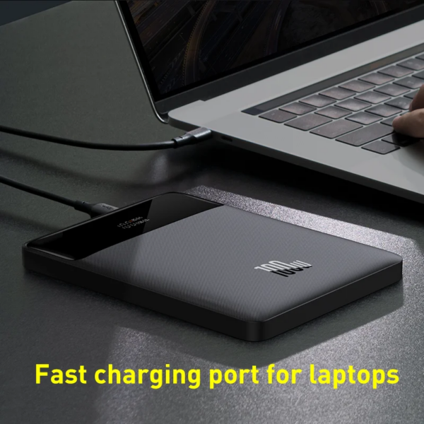 Baseus Blade 100W Portable Power Bank 20000mAh Ultra-Thin Laptop Charger - Image 2