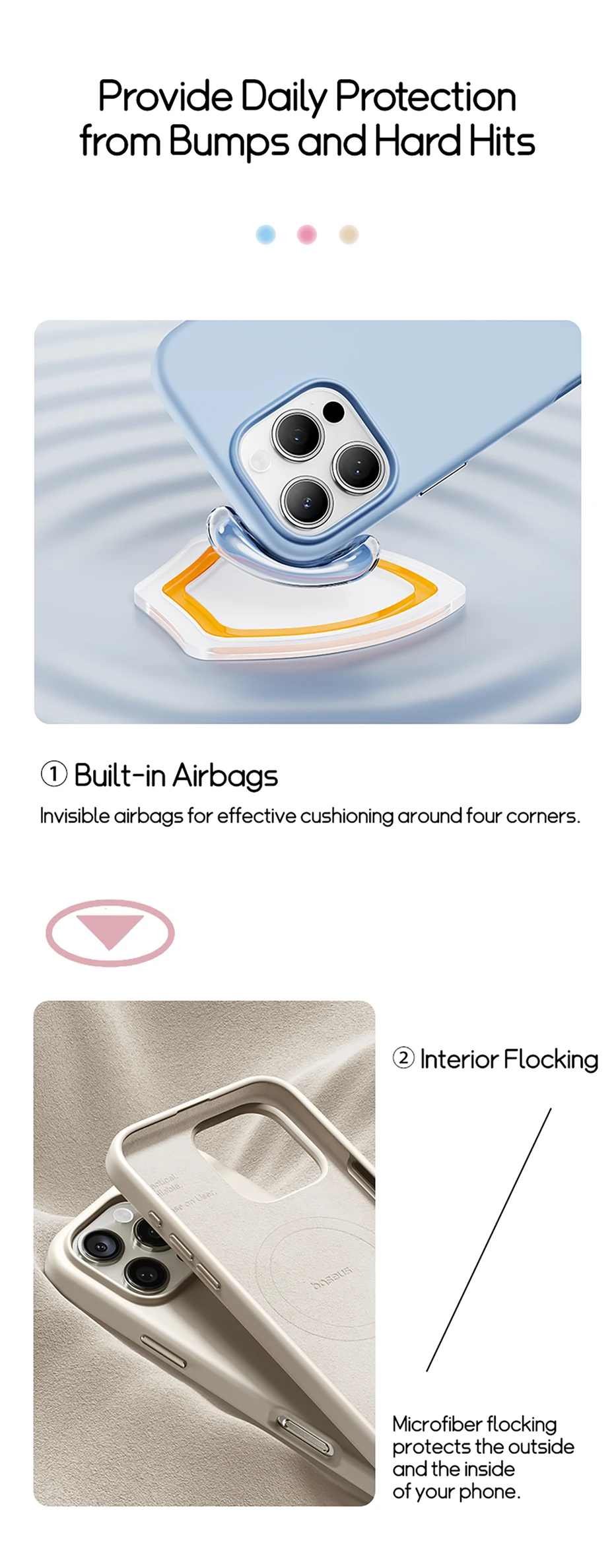 Baseus Liquid Silicone Magnetic Case For iPhone 16 15 14 Pro Max Plus for MagSafe Wireless Charging Skin-Friendly Smooth Cover