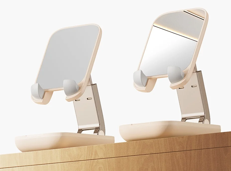 Baseus Phone Holder Stand PC Shell Adjustable Holder For iPhone 16 15 14 Pro Max Xiaomi Samsung Huawei Cell Mobile Phone Stand