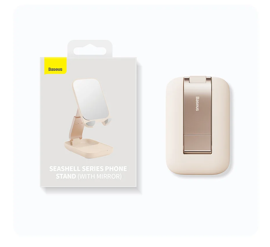 Baseus Phone Holder Stand PC Shell Adjustable Holder For iPhone 16 15 14 Pro Max Xiaomi Samsung Huawei Cell Mobile Phone Stand