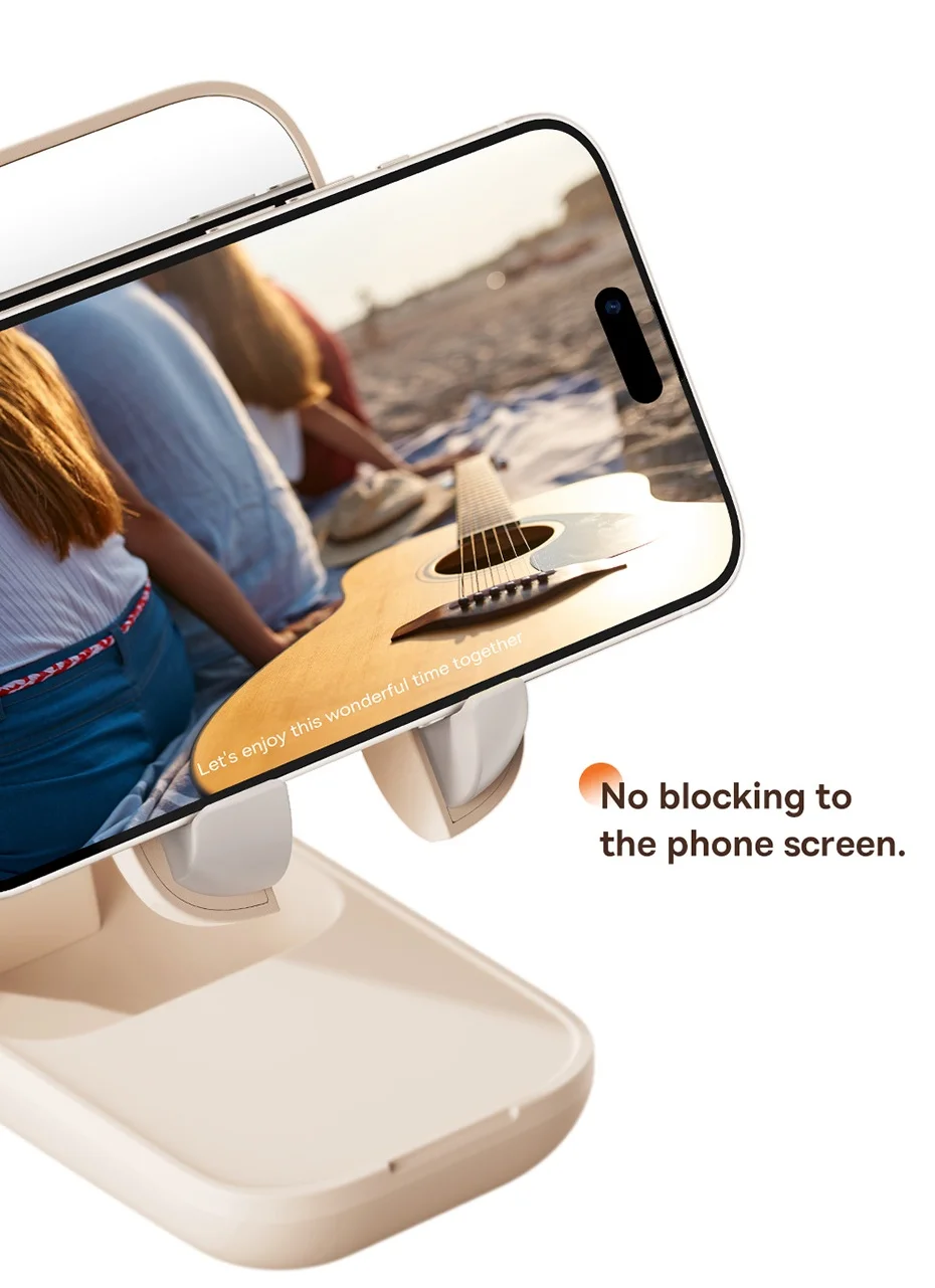 Baseus Phone Holder Stand PC Shell Adjustable Holder For iPhone 16 15 14 Pro Max Xiaomi Samsung Huawei Cell Mobile Phone Stand