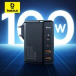 Baseus GaN2 Pro 100W Quick Charger 4-Port USB C PD Fast Wall Charger