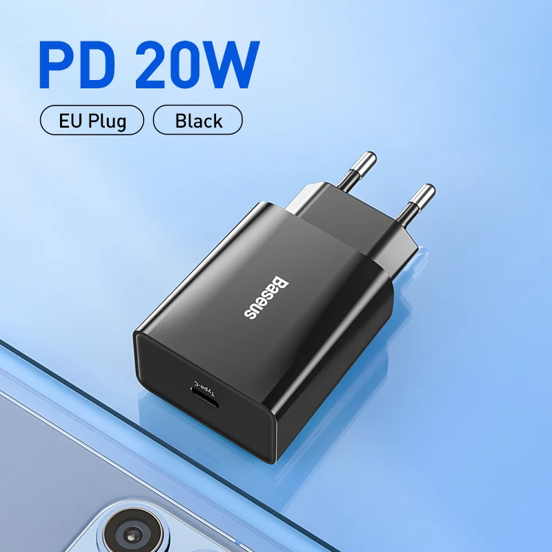 EU 20W Black